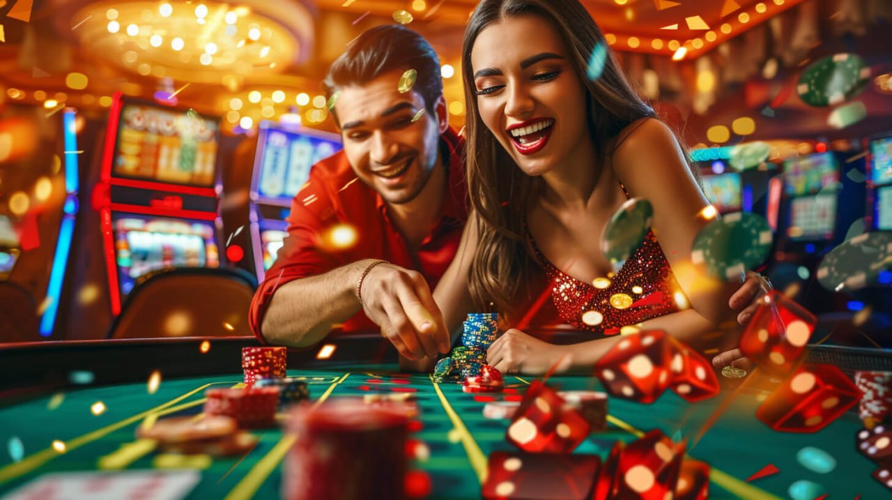 Pretty Gaming live dealer studio with multi-camera setup broadcasting to linetogel link